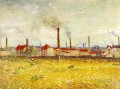 Factories at Asnieres Seen from the Quai de Clichy Vincent van Gogh